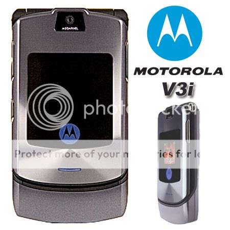 Exclusive Color !!! GENUINE Motorola RAZR V3i ,UNLOCKED Cellphone~Color Dark Grey