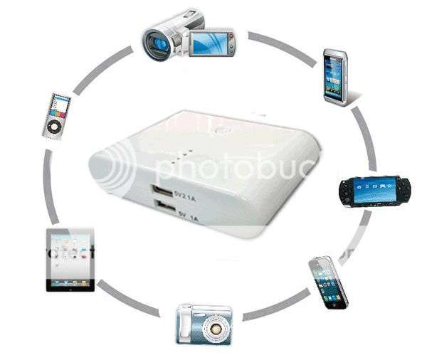 *Local STOCK* 12000mAh USB Power Bank External Battery Charger For Mobile Phone/PSP/DV