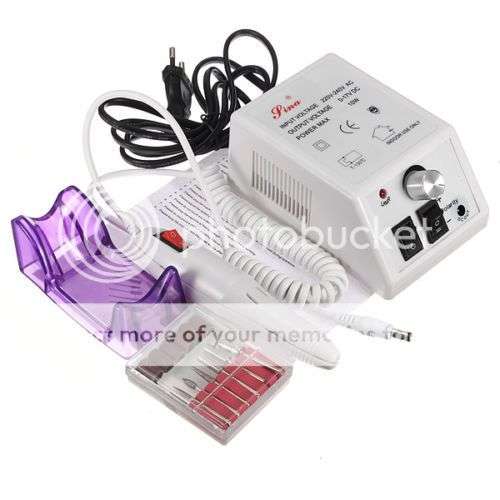 *LOCAL STOCK* Professional Manicure Pedicure Electric Drill File Nail Art Pen Machine Set Kit