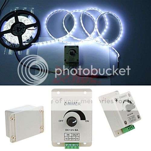 *LOCAL STOCK* 12V 8A DC Dimmer Switch Modulator Adjustable Controller for LED Light And Strip
