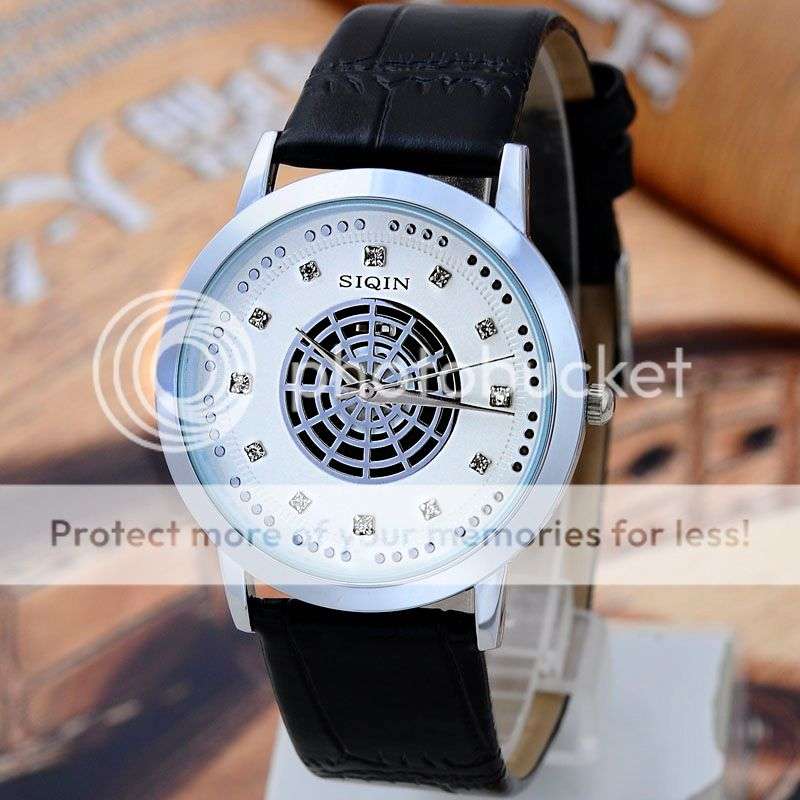 *LOCAL STOCK* Elegance Quartz Analog Fashion Business PU Leather Strap Wrist watch