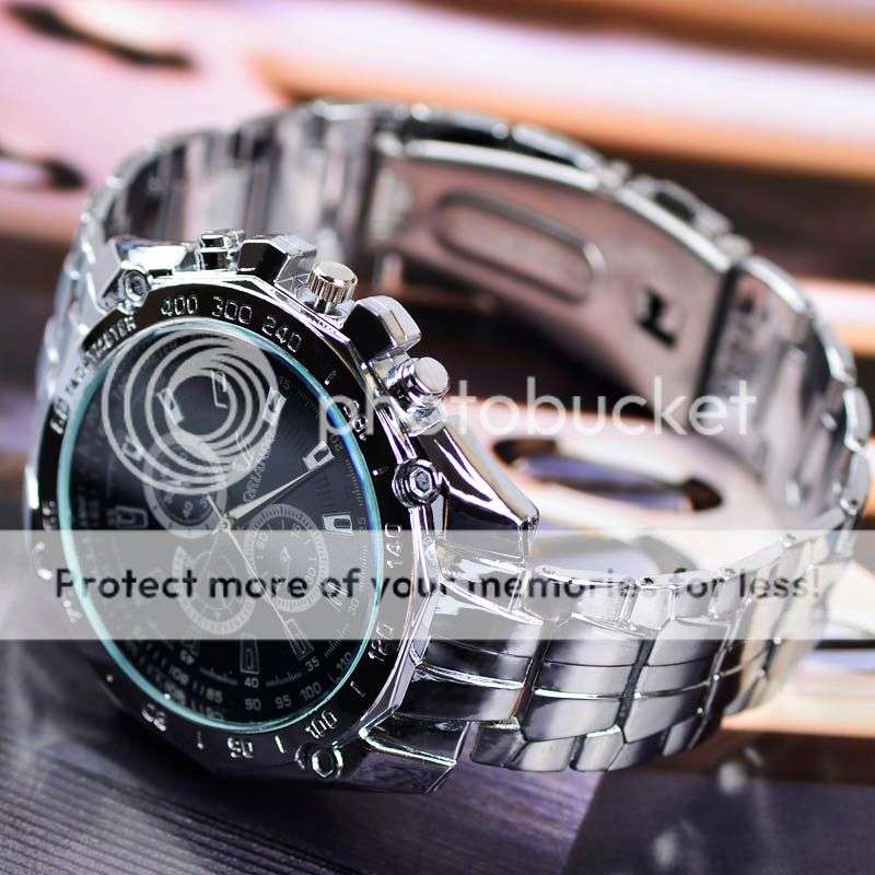 *LOCAL STOCK* Stainless Steel Strap Mens Quartz Watch Casual Wristwatch