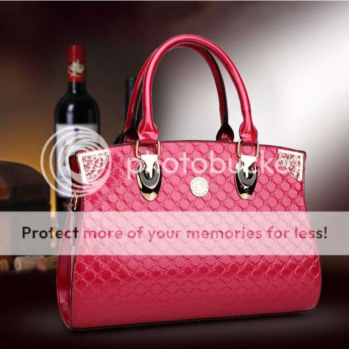 *LOCAL STOCK* Women Handbag Shoulder Bags Tote Purse PU patent leather Ladies Messenger Hobo
