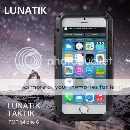 *LOCAL STOCK* Lunatik Taktik Metal Extreme iPhone 6 ~4'7inch - Tough Case Shock Proof Gorilla Glass