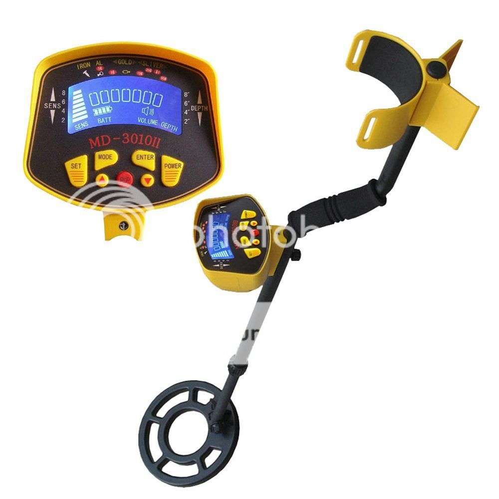 *LOCAL STOCK* Deep Ground Sensitive MD-3010II Metal Detector Gold Digger Light Hunter