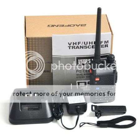 *LOCAL STOCK* Profesional Black UV-5R Dual Band VHF/UHF Two Way Ham Radio Transceiver Walkie Talkie