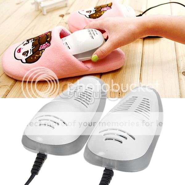 *LOCAL STOCK* Heating Dry Warmer Boots Footwear Portable UV Disinfectant Shoes Heater Dryer ~ BLUE