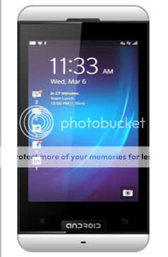 Crazy Auction Beautiful android 4.0 os smart phone 1.0GHz CPU 4.0inch screen~WIFI~BLUETOOTH~White