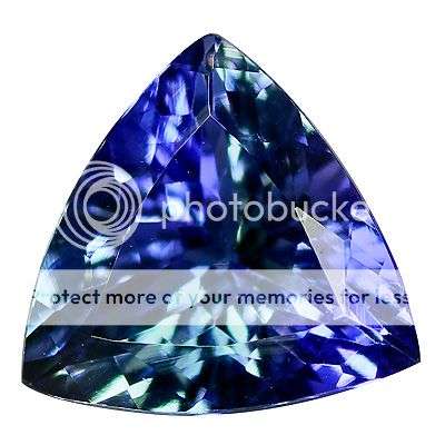 1.28Ct AAA~TOP LUSTER NATURAL PURPLISH BLUE TANZANITE