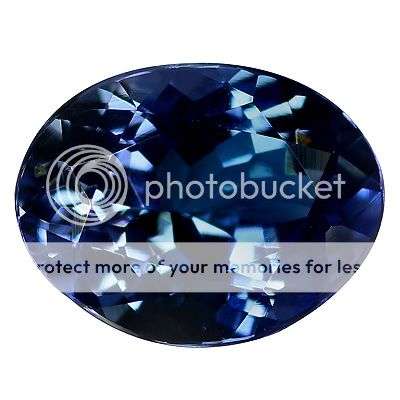 1.71Ct STUNNING TOP LUSTER  NATURAL PURPLE BLUE AAA TANZANITE