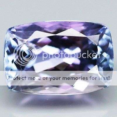 1.93ct- STUNNING Cushion Purple Blue TANZANITE