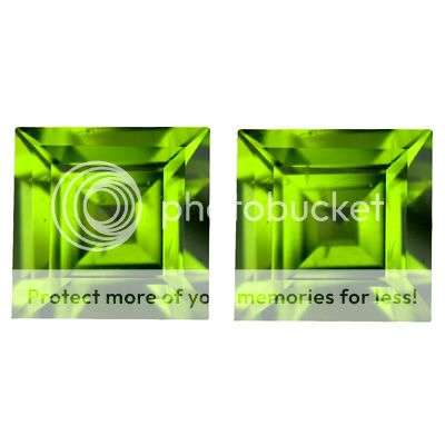 2.74Ct MAGNIFICENT SQUARE CUT TOP FIRE PAKISTAN PERIDOT