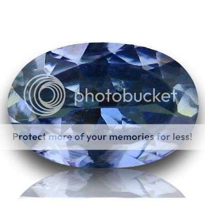 0.35Ct ~ ASTONISHING FIRE NATURAL PURPLE BLUE TANZANITE