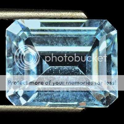 6.07Ct AWESOME 100% NATURAL UNTREATED AQUA BLUE TOPAZ