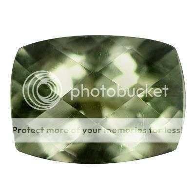 1.27Ct STUNNING CUSHION GREEN AMETHYST