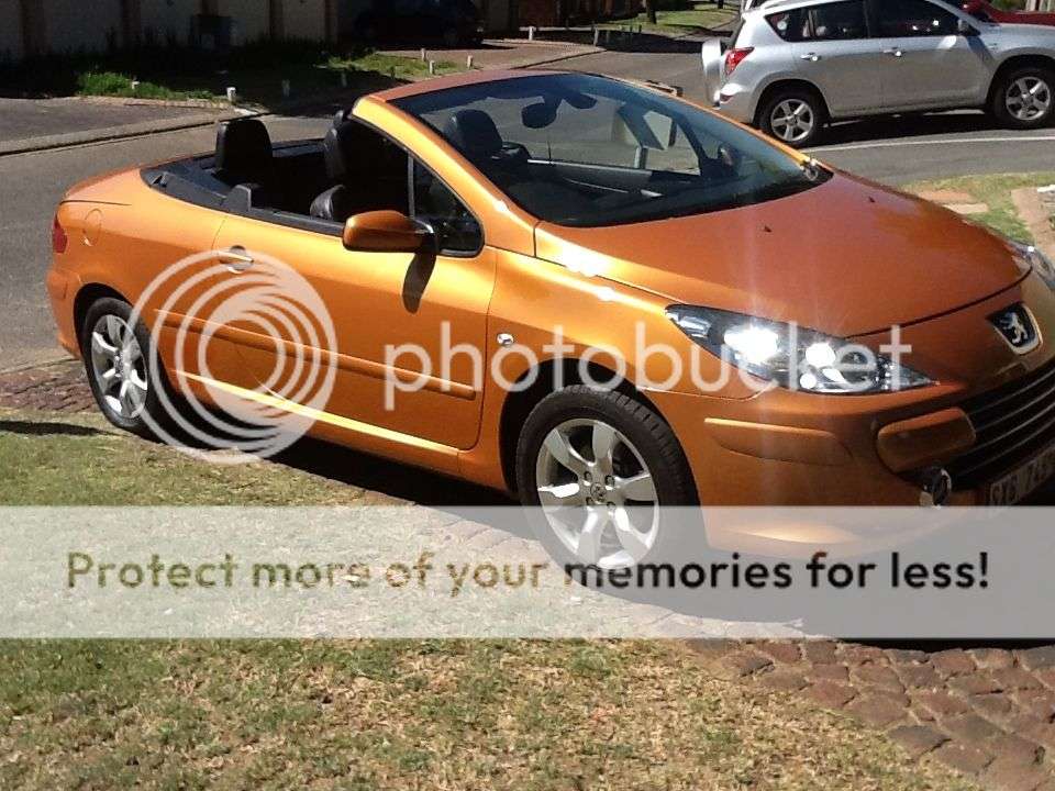 PEUGEOT 307 CC CABRIOLET  NO RESERVES