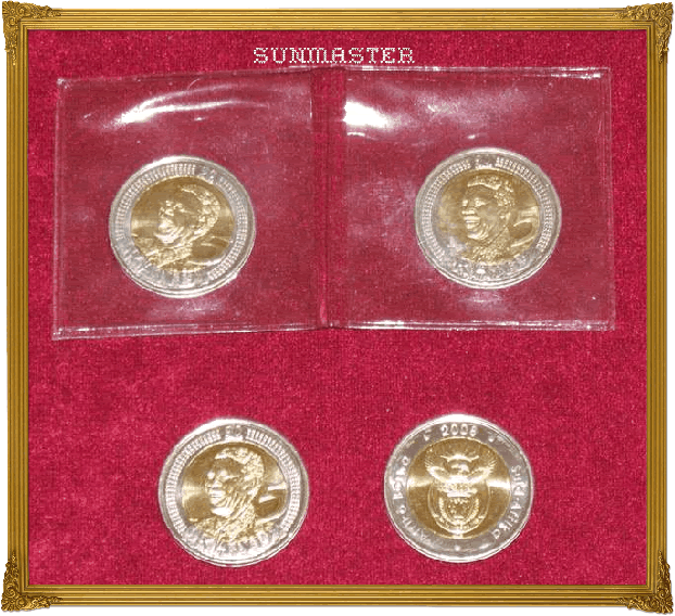 *** Mandela 2008 Birthday R5 Coins***