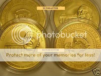 !!! NEW !!!   BARACK OBAMA 44th U.S PRESIDENT COIN