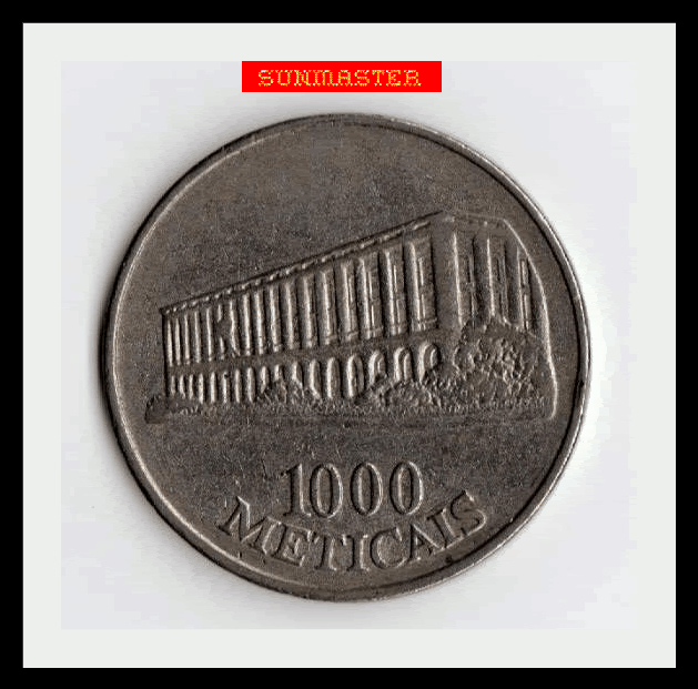 *** *** 1994 1000 METICAIS  *** ***