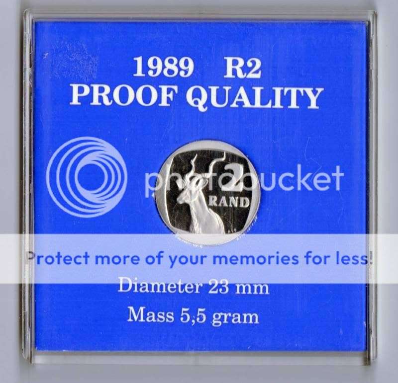 **** 1989 R2 PROOF QUALITY ****