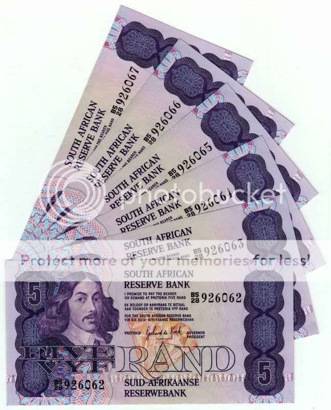 GPC de Kock  R5 NOTES  (6 IN SERIES)