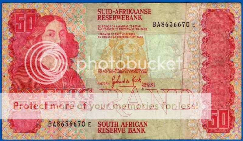 GPC de Kock  R50 NOTE  BA 8636670 E