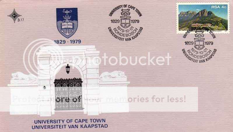 RSA - FDC 3.17 UNIVERSITY OF CAPE TOWN                      SUNFDC-023