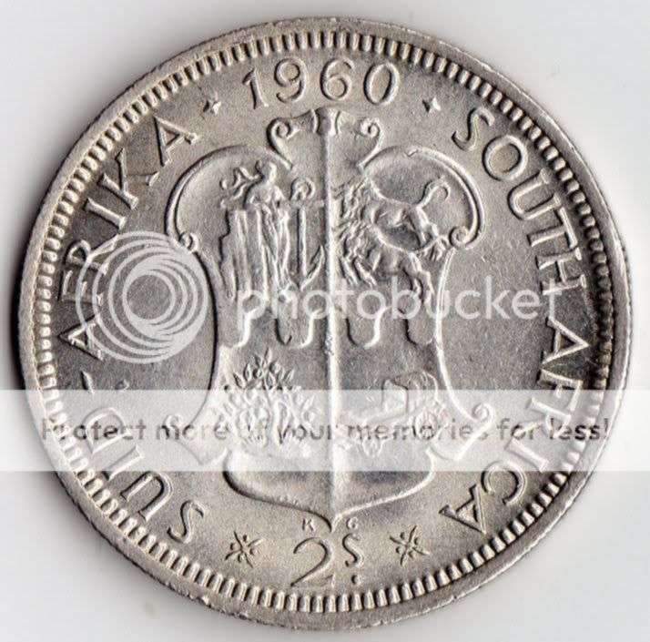 *** 1960 2 SHILLING COIN  ***                              SUN418