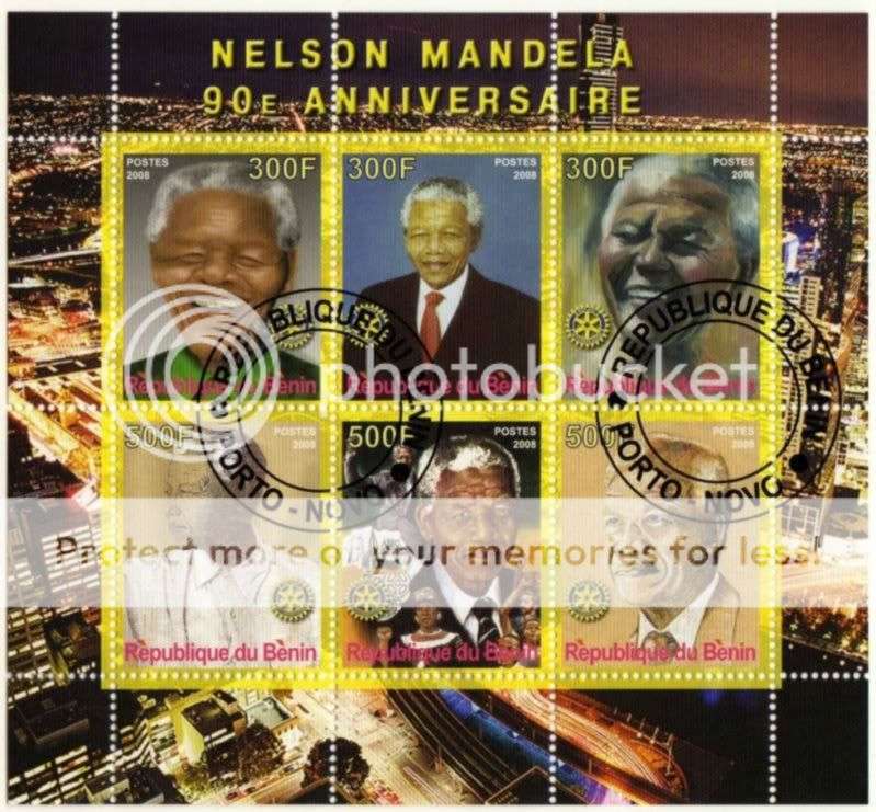 Benin - 2008 - Nelson Mandela