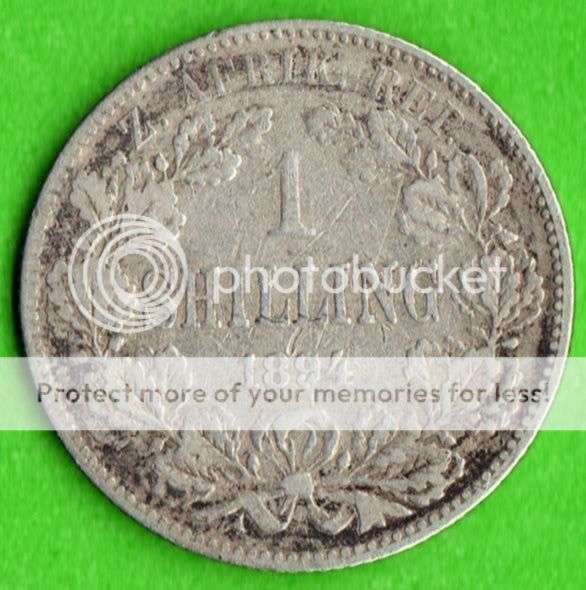 *** 1894 SHILLING COIN  ***                              SUN462