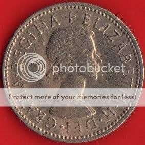 *** GREAT BRITAIN 1958 ONE SHILLING  ***                          SUN294