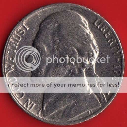 *** 1984 USA FIVE CENTS ***                        SUN343