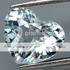 1.52Cts(1Pcs) Natural Heart Cut Aquamarine ! - Spectacular