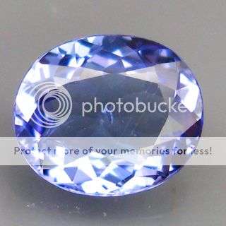 0.74 Ct ( 1pc) Oval Cut Violet-blue Tanzanite - Amazing stone