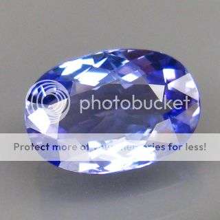 0.76 Ct ( 1pc) Oval Cut Blue-violet Tanzanite ( D BLOCK)  - Amazing stone