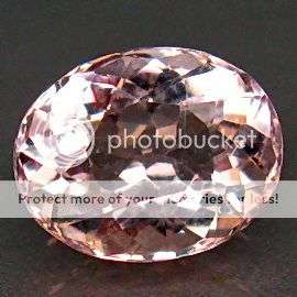 SPARKLING 1.18 Cts. Natural Pink Oval Cut Morganite!