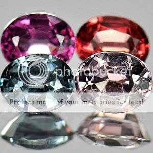 WOW!  1.98Cts. ( 4pcs) Natural Fancy Colour Spinel - Don't let this gem get away!