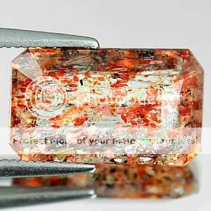 4.32 Ct  Octogon Cut Sunstone - Absolutely Gorgeous!