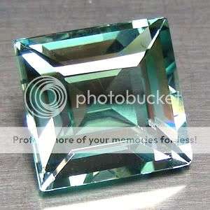 Stunning! 12.82Ct. Square Green Amethyst