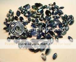 Stunning! 4.50Cts.** 50Pcs** Natural Marquise Cut Blue Sapphire Lot