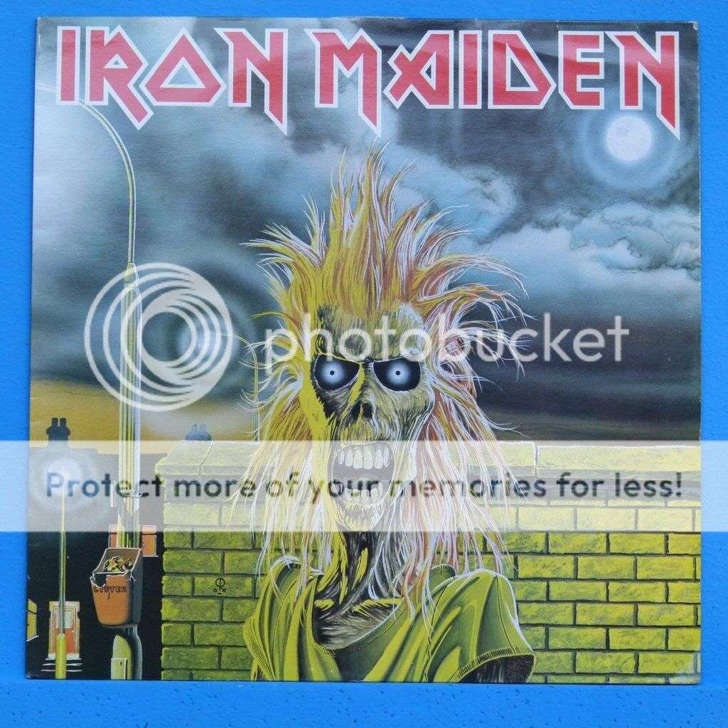 IRON MAIDEN   -  S/T Same   *** UK *** Vinyl LP