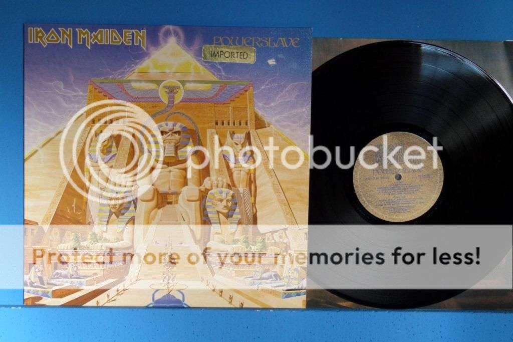 IRON MAIDEN  Powerslave  LP UK Pressing