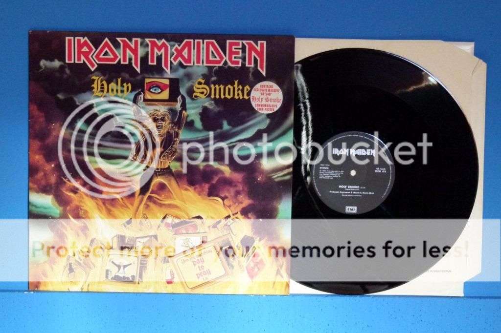 IRON MAIDEN  Holy Smoke 12" EP  UK Pressing