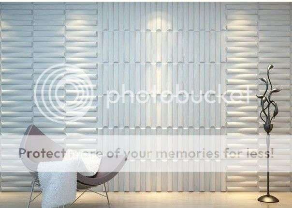 Paintable 3D Wall Panel Tiles (Jokmokk)