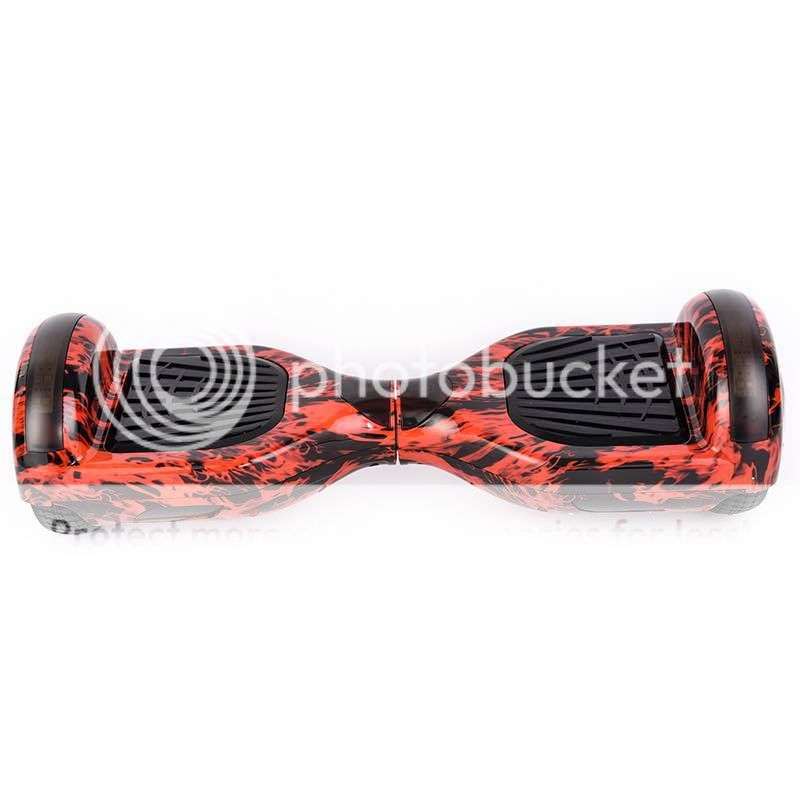 Hoverboard Self Balance Scooter w/ Bluetooth - Mix Red