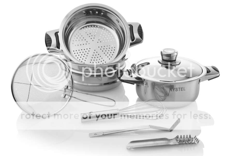 Rystel 27 Piece Stainless Steel Cookware Set