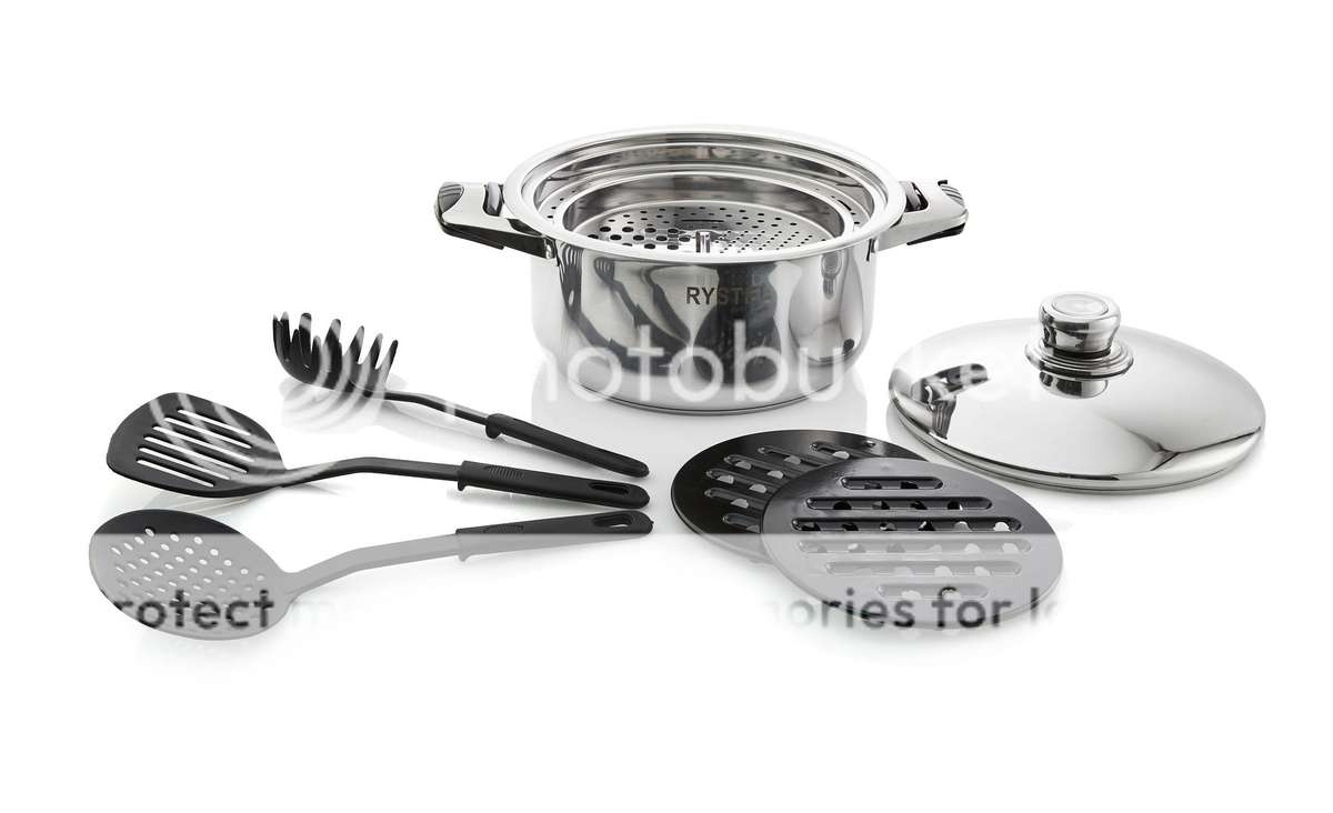 Rystel 27 Piece Stainless Steel Cookware Set