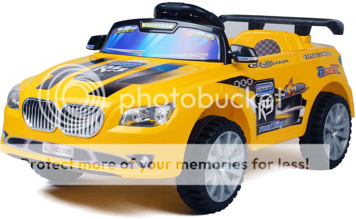 Battery Powered Ride-on Race Car + Remote Controlled