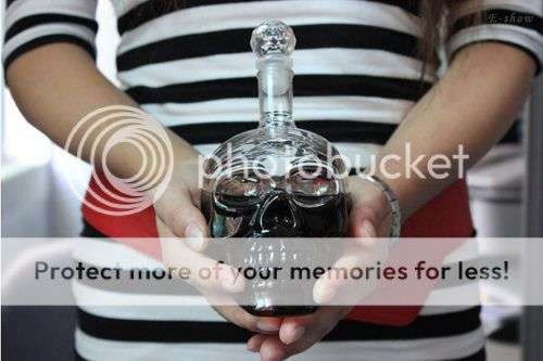 Crystal Skull Decanter - 500ml