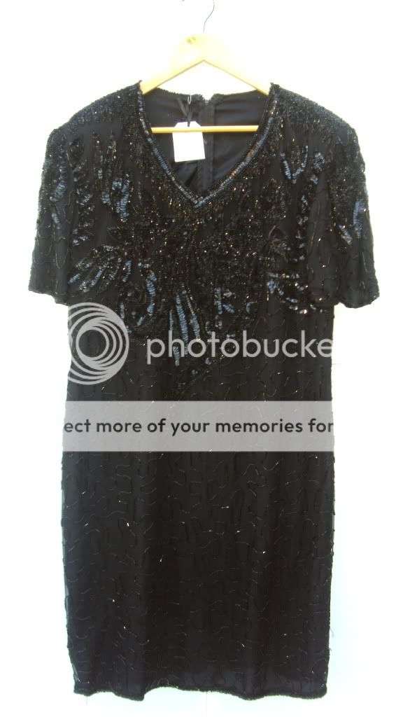 Vintage Sequin Dress - XL